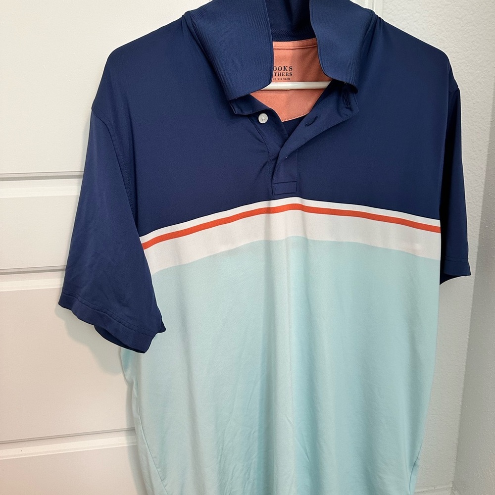 Brooks Brothers performance golf shirt